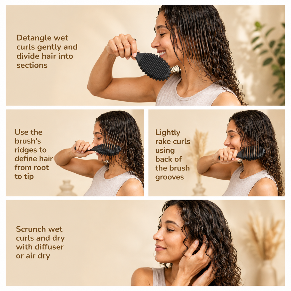 3-in-1 Curl Shaping Brush
