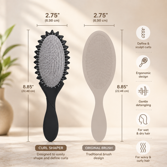 3-in-1 Curl Shaping Brush
